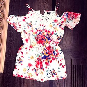 Flowery Romper